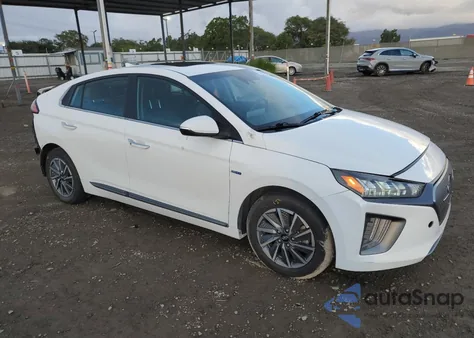 2020 Hyundai Ioniq Limited из США, поврежденный, VIN KMHC85LJ8LU071866